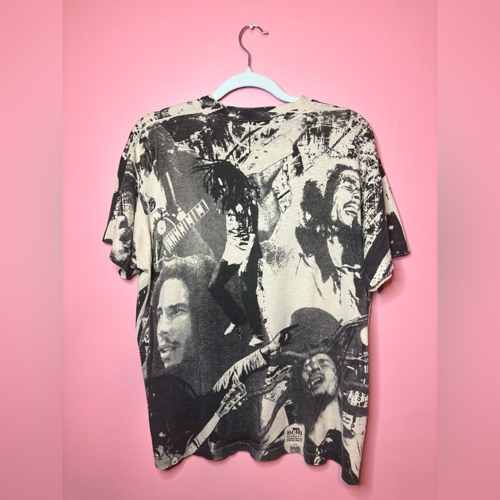 Vintage Bob Marley ALL OVER PRINT - Picture 2 of 3